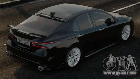 Toyota Camry V70 BlacK Edit para GTA San Andreas