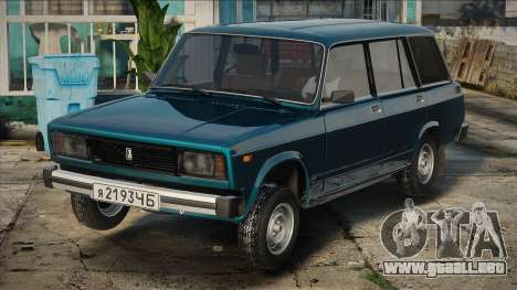 VAZ 2104 Verde en stock para GTA San Andreas