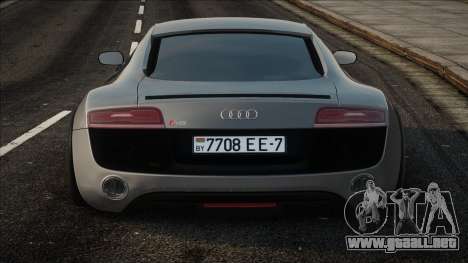 Audi R8 2013 Silver para GTA San Andreas