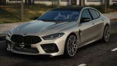 BMW M8 Competition Gran Coupe Silver para GTA San Andreas