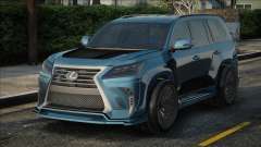 Lexus Lx570 Egiht Star para GTA San Andreas