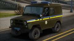 UAZ-31514 Servicio de Patrulla de Policía de Ucrania para GTA San Andreas