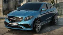 Mercedes-Benz GLE63 BLUE para GTA San Andreas