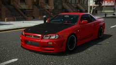 Nissan Skyline R34 Lanuga para GTA 4