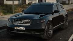 Infiniti FX45 Blek para GTA San Andreas