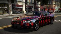 Nissan Skyline R34 Heroshi S13 para GTA 4