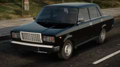 VAZ 2107 Negro en stock clásico para GTA San Andreas