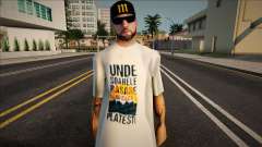 Undre Soarele Resare Tshirt para GTA San Andreas