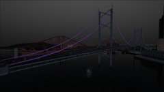 Puente de Neón en San Fierro para GTA San Andreas