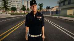 Un sargento de la policía de tráfico con uniforme de verano para GTA San Andreas