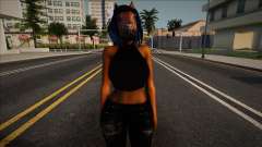 Chica cuádruple para GTA San Andreas