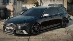 Audi RS6 Blek para GTA San Andreas