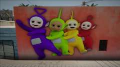 Teletubbies Mural