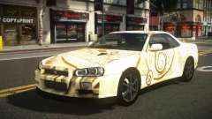 Nissan Skyline R34 Heroshi S12 para GTA 4