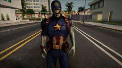 Zombie Captain America (Marvel Future Fight) para GTA San Andreas