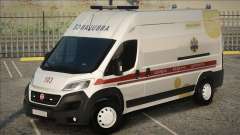 Fiat Ducato Ukrainian Ambulance