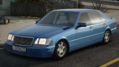 Mercedes-Benz W140 S600 Rest para GTA San Andreas