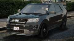 LAPD 2016 Ford Explorer Unmarked para GTA San Andreas