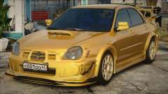 Subaru WRX STI Yellow para GTA San Andreas