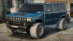 Hummer H2 Blue para GTA San Andreas