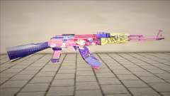 Ak47 BUNNY para GTA San Andreas