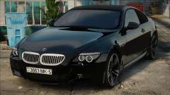 BMW M6 Black Coupe para GTA San Andreas