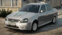 Lada Priora Silver Edit para GTA San Andreas