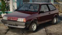 VAZ 2108 Rojo (Culata) para GTA San Andreas