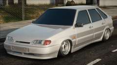 VAZ 2114 Blanco y en stock para GTA San Andreas