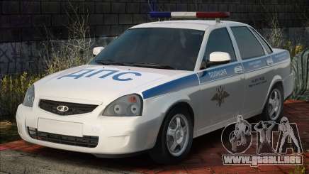 Lada Priora - Russian police para GTA San Andreas