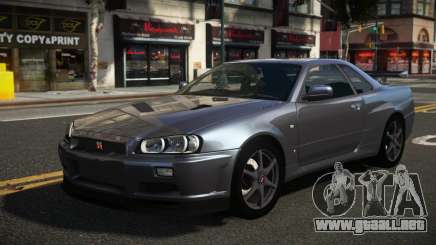 Nissan Skyline R34 Heroshi para GTA 4