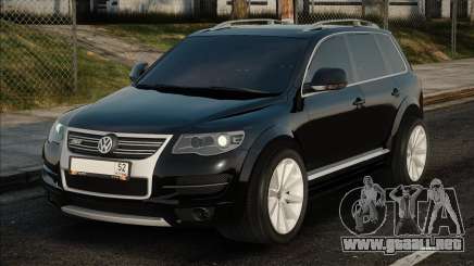 Volkswagen Touareg R50 Black para GTA San Andreas