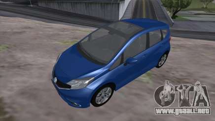 Nissan Note Euro 2014 para GTA San Andreas