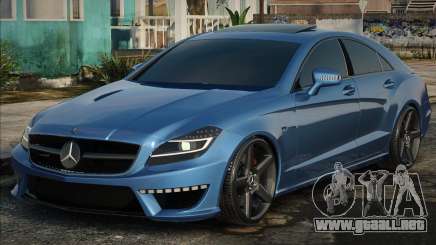 Mercedes-Benz CLS63 Blue para GTA San Andreas