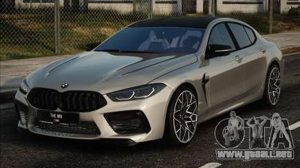 BMW M8 Competition Gran Coupe Silver para GTA San Andreas