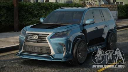 Lexus Lx570 Egiht Star para GTA San Andreas