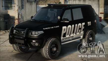 Uaz Patriot Police para GTA San Andreas