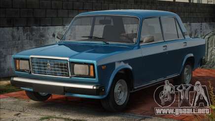 VAZ 2107 Culata Azul para GTA San Andreas