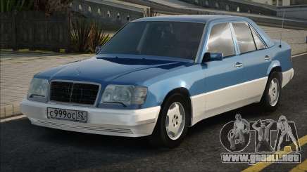 Mercedes-Benz E320 W124 Blue para GTA San Andreas