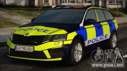 Skoda Octavia VRS Police para GTA San Andreas