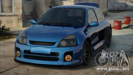 Renault Clio V6 Sport BLUE para GTA San Andreas