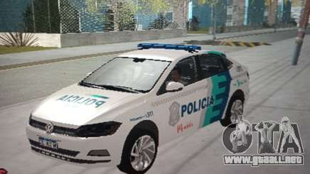 Volkswagen Virtus Policia PBA para GTA San Andreas