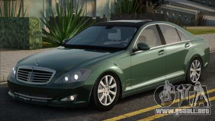 Mercedes-Benz S500 w221 Green para GTA San Andreas