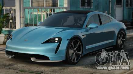 2021 Porsche Taycan Turbo S R-Plate para GTA San Andreas