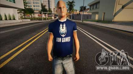 Aongamer Skin para GTA San Andreas