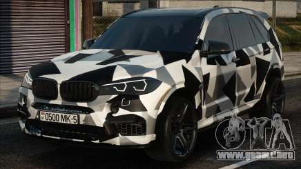 BMW X5M Vinyl para GTA San Andreas