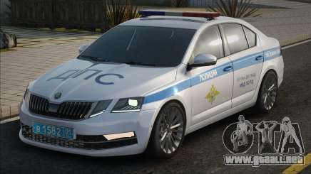 Škoda Octavia - Policía Policía de Tráfico para GTA San Andreas