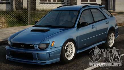 Subaru Impreza Wagon Blue para GTA San Andreas