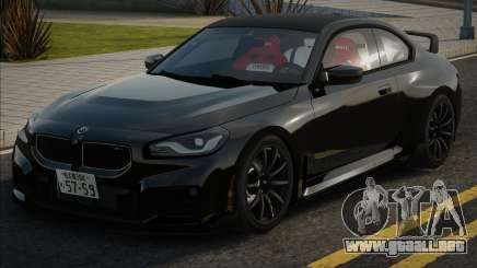 BMW M2 G87 Blek para GTA San Andreas