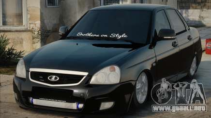 Lada Priora Brothers on Style para GTA San Andreas